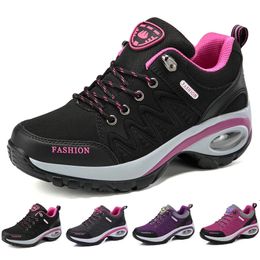 Para la plataforma, las zapatillas de deporte informal de la marca del diseñador, las cuñas caminando caminando senderismo, senderismo, zapatos deportivos 240229