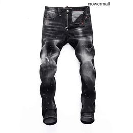 para Plein Philipps pp 230707 Mens Jeans Calças de design original mens jeans slim preto homens calças jeans Skulls Straight party Elastic Stretch AENC