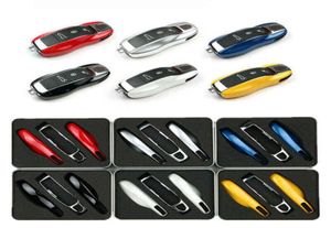 Voor Porsche Boxster Cayman Panamera -auto Key Case Keyless Cover Key Shell Car Accessoires Beschermingskas met afstandsbediening7626257