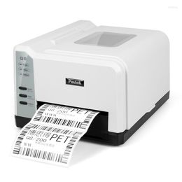 Voor Postek Q8 203DPI / 300 dpi thermische overdracht barcode sticker label printer waswater markering sieraden tag mat zilverpapier