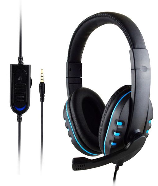 Pour ps 4 casque de jeu filaire écouteurs avec microphone casque pour jeux PS4 1944653