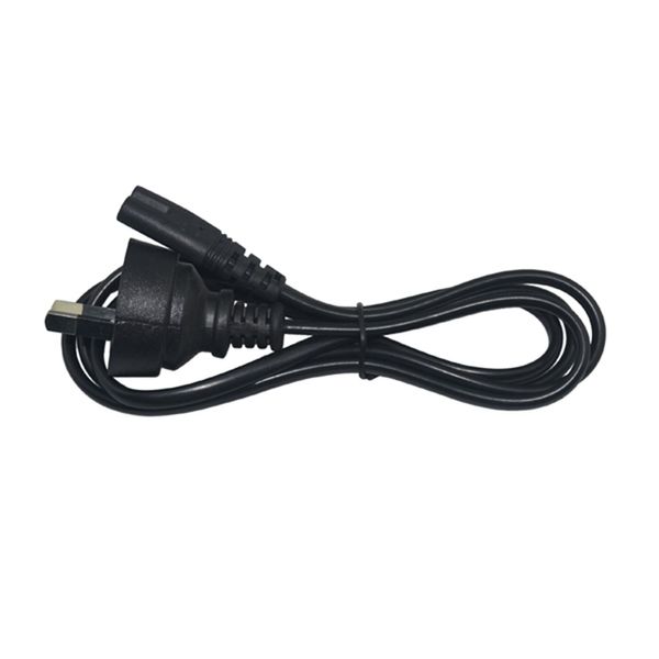 Para PS2/PS3 Slim/PS4/Xbox Console UK Plug Puerto de 2 clavijas Cable de alimentación de CA Cable