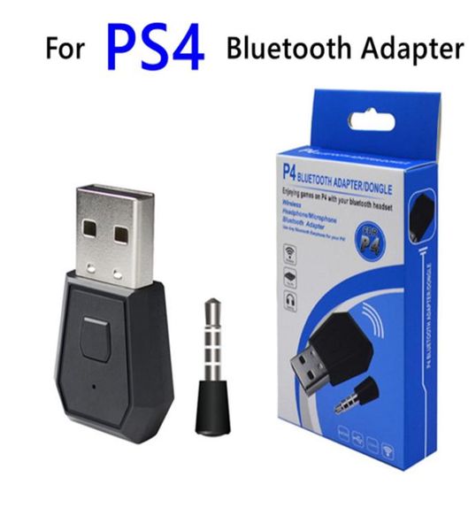 Pour la combinaison de l'adaptateur Bluetooth PS4 pour le contrôleur PS4 Adaptador Prise en charge du casque Bluetooth pour le casque sans fil PS4 Gamer Gift7009702