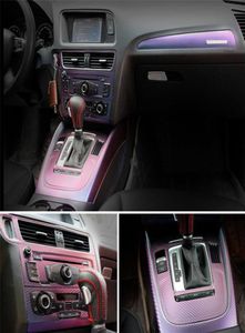Pour Q5 2010-2018 Autocollants de voiture auto-adhésifs 3D 5D Fibre en carbone autocollants de voiture en vinyle et décalcomanies Accessoires de style voiture7492999