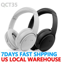 Voor QC T35 Apple -hoofdtelefoon Draadloze ruis oordopjes Aannuleren headsets Bluetooth Auriculares Bilaterale stereo opvouwbare oortelefoon Geschikte Computer Museum Muziek