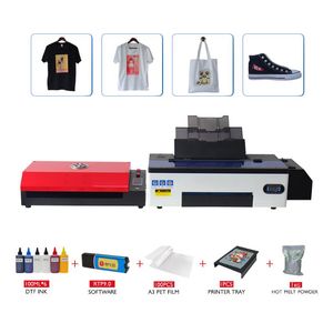 For R1390 DTF Printer A3 T-shirt Clothes Leather Hoodies Cap Shoes Heat Transfer PET Film Printing Machine Printers