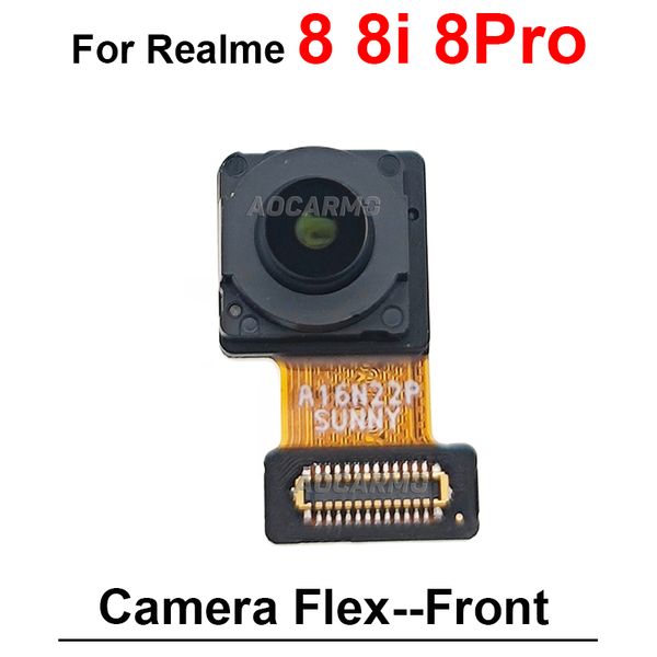 Para Realme 8 Pro 8i 8Pro Piezas de reparación de reemplazo de módulo de cámara frontal