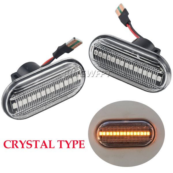 Feu de position latéral dynamique Led, clignotant, pour Renault Clio 1 2 KANGOO MEGANE ESPACE TWINGO MASTER, pour Nissan Opel Smart FORTWO