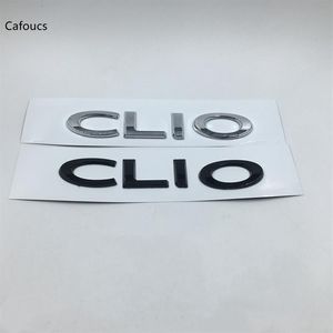 Voor Renault CLIO 2 3 4 Auto Kofferbak Embleem Letters Sticker Auto Staart Naambord Decals294j