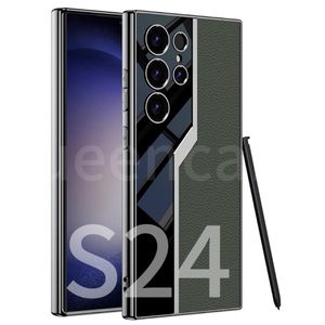 Voor S24 Ultra Case 5G Smartphone 4G LTE Octa Core 6,8 inch Punch-Hole Full-scherm Vingerafdruk Face ID 13MP mobiele telefoonhoes