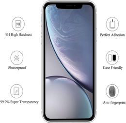 Pour Samsung A01 A11 A21 A31 A41 A51 A71 A70E M11 M21 M31 A20 Anti-rayures HD Protecteur d'écran transparent en verre trempé avec vente au détail Pac4833296