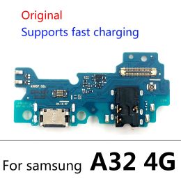 Para Samsung A02 A12 A22 A32 A52 A72 A52S A03 A03S A04E 4G 5G CARGA USB CARGA CABLE DEL CONEJO DEL CONEJO DE MOCA
