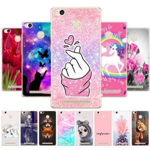 Pour Xiaomi Redmi 3s Case 3 Pro Silicon Soft TPU Back Phone Cover For 3S 5.0 