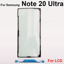 Pour Samsung Galaxy Note 20 Note 20 Ultra SM-N985 SM-N986 4G / 5G Écran LCD Back Battery Cover Camera Camera Lens Adhesive Sticker Ruban