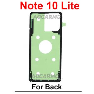 Pour Samsung Galaxy Note 4 7 8 9 10 Lite plus 20 Ultra Adhésif arrière arrière Note 10plus Cover Sticker Tape Glue Remplacement