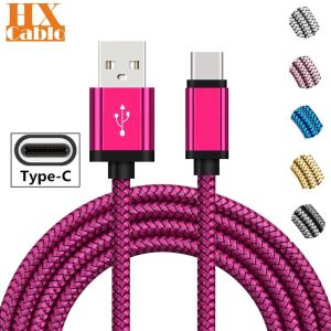 Voor Samsung Galaxy S10 S10E S9 plus Samsung A51 A71 A20 A30 A40 A50 Snel opladen USB-C Charger Mobiele telefoon USBC Type-C-kabel