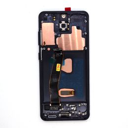 OEM Display Voor Samsung Galaxy S20 LCD G980 AMOLED Scherm Touch Panels Digitizer Vergadering Met Frame