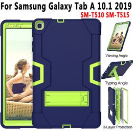 Pour Samsung Galaxy Tab A 10.1 2019 T510 T515 étui enfants antichoc Silicone housse de protection SM-T510 SM-T515 étui pour tablette Funda