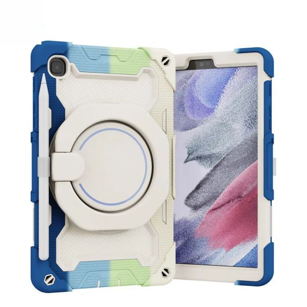 Para Samsung Galaxy Tab A7 Lite 8.7 pulgadas Case a prueba de shock Cuerpo completo Niños Niños seguros Cubierta de tableta no tóxica para SM-T220/T225