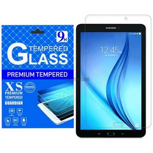 Dureza 9H Calidad superior Protectores de pantalla frontal transparentes Vidrio templado protector para Samsung Galaxy Tab E 8.0 pulgadas T375 T377 T377W 9.6 T560 T561