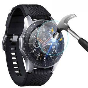 Pour Samsung Gear S3 S2 Film de verre trempé classique 9H 2.5D Protecteur d'écran Premium à Galaxy Watch 42mm 46mm 41mm 45mm