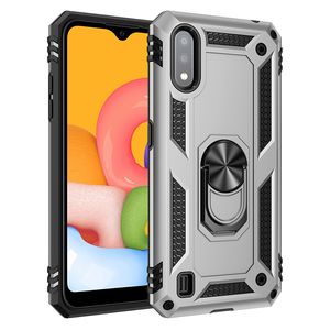 Telefoonhoesjes voor Samsung S8 S7 J2 A2 Core J4 J5 J6 J7 A6 A7 A7 Prime Plus Pro A730F A530F met een magnetische ringstandaard Cover