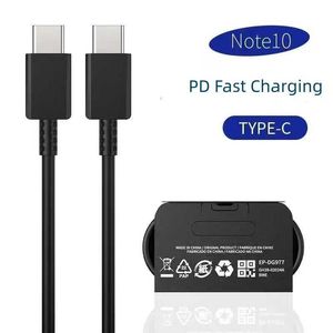 Pour Samsung Note10 câble de chargement double interface type-c C-C PD câble de données de téléphone portable de charge rapide DP-DG977 HKD230825. 230824 HKD