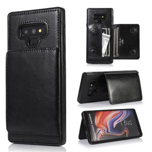 Pour Samsung S10 E S9 S8 Plus Note 9 8 PU TPU Plusieurs fentes pour cartes Protection contre les chutes Coque de téléphone