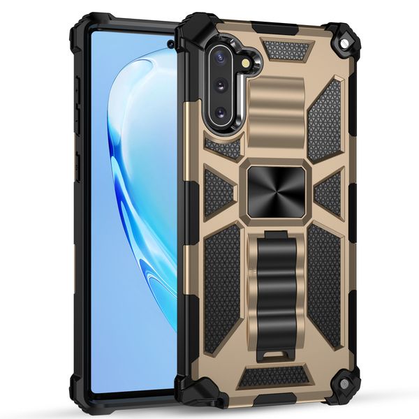 Cajas del teléfono para Samsung S10 NOTA 10 J2 J7 J4 J6 A70 A40 A60 A30 A10S M31S Función magnética Kickstand Hybrid Heavy Duty Cubierta de parachoques a prueba de golpes