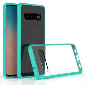 Voor Samsung S20 Plus Ultra S10 S9 S8 Note10 9 8 7 5 4 Krasbestendig Rugged Clear Transparent Shockproof Bumper Protective Phone Case