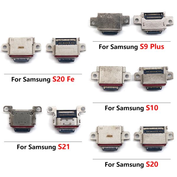 Pour Samsung S22 S21 S20 S10 S10E S8 S9 Plus Ultra S7 Edge USB CONCECTION PORT CONCECTEUR DE CHARGE JACK