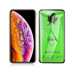 Protecteur d'écran 20D pour iphone, couverture complète en verre trempé, pour modèles 11, 12, 13, 14 Pro Max, x, Xr, XsMax, 6, 7, 8Plus