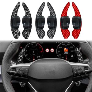 Voor SEAT LEON/Ibiza Arona/Alhambra Ateca koolstofvezel Tarraco Stuurwiel Paddle Shifter Uitbreiding