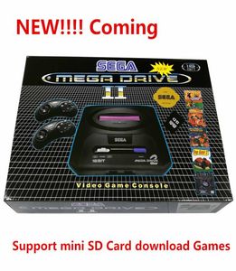 Voor SEGA PAL versie Game console bulit in 9 games Ondersteuning Mini SD-kaart 8 GB downloaden Games cartridge MD2 TV Video Console 16bit5980274