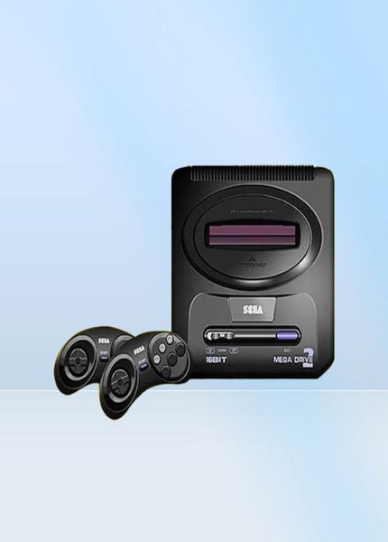 Para Sega Pal Version Game Console Bulit en 9 juegos Soporte Mini Tarjeta SD 8GB Descargar juegos Cartucho MD2 TV Consola de video 16BIT8849707