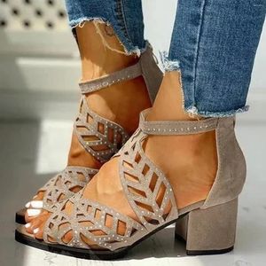 Voor schoenen hakken dames sandalen Boheemse mode dames sandles high teen s