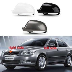 For Skoda Octavia Classic 2010-2015 Auto Rear View Mirror Shell Cap Housing Wing Door Side Mirrors Cover