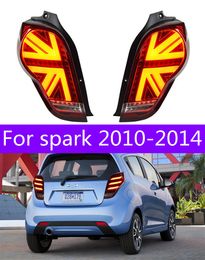 Voor Spark 20 10-20 19 Tail Lamp LED Fog Lights Day Running Light DRL Tuning Car Accessories Nieuwe Spark Taillight