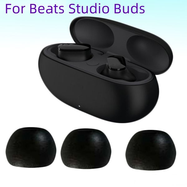 Pour Studio Buds écouteurs bouchons d'oreilles Bluetooth 5 0 casques sans fil son stéréo de haute qualité écouteurs portables casques de sport bouchons d'oreilles en coton à mémoire