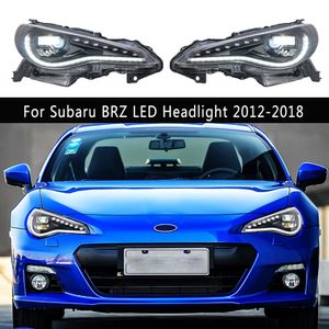 Voor Subaru BRZ FT86 GT86 LED Koplamp 12-18 DRL Dagrijverlichting Koplamp Dynamische Streamer Richtingaanwijzer koplamp Voorlamp