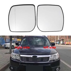 Para Subaru Forester 2008-2010, accesorios de coche, parte exterior, lente reflectante lateral, lentes de espejo retrovisor con calefacción