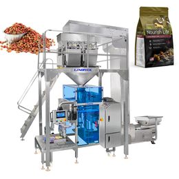 Voor suikerkorrel voedsel voor huisdieren gegranuleerde producten met Big Bag Pack Weegende vulverpakkingsmachine