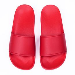 voor zomerse mannen slippers en sandalen dames plastic woning gebruiken platte zachte casual sandaalschoenen rood 226 sal