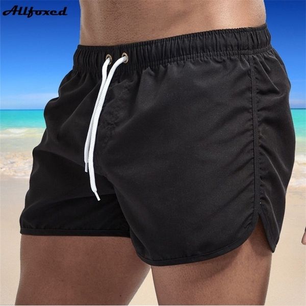 Pour l'été s maillots de bain shorts maillots de bain sexy maillots de bain hommes maillot de bain taille basse respirant vêtements de plage 220621