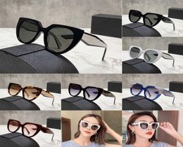 Para gafas de sol Mujer Gafas de sol para mujer P 2021 Nuevo Women039s Net Red Mismo marco redondo personalizado Cara pequeña SPR14W 82ZD7524477