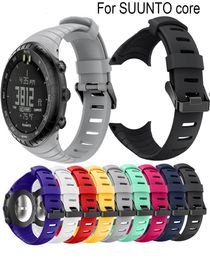 Voor Suunto Core FrontierClassic Soft Silicone Bracelet vervangingsriem voor Suunto Core Smart Watch Polsband Accessories1137957