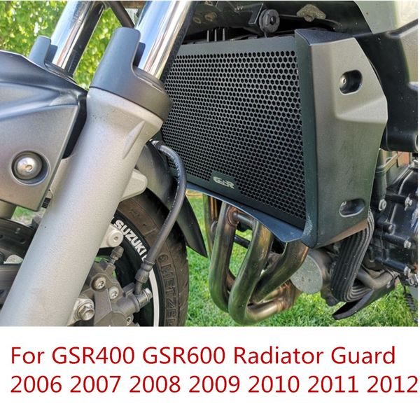 Pour Suzuki GSR 600/400 GSR600 GSR400 2006-2012 ACCESSOIRES DE MOTORICATIONS RADIATOR GUARD PROTHERGE GRILL GRILL COVER 2010 2019 2009