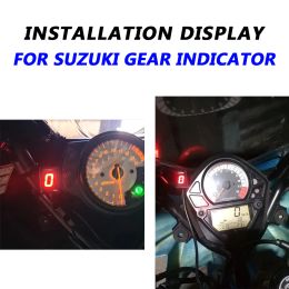 Para Suzuki SV 650 GSX-R 1000 750 600 GSX-R1000 R600 R750 SV650 C90 Intruder M800 SV1000 Indicador de engranaje de engranaje de motocicleta