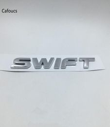 Voor Suzuki Swift accessoires Auto Kofferbak Embleem Letters Naambord Sticker Auto Staart Badge Decals8920150