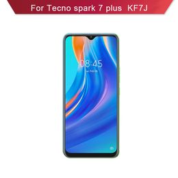 Pour Tecno spark 7 plus kf7j écran LCD complet écrans tactiles de téléphone portable avec assemblage d'écran